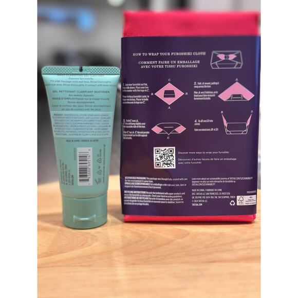 Tatcha Cleanser and Towel - Picture 2 of 2